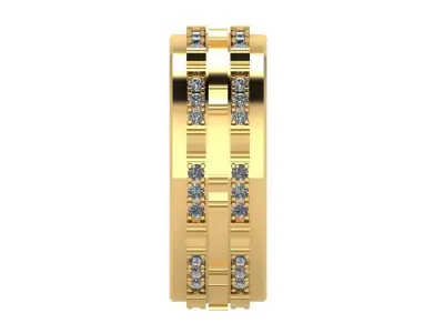 men weeding band  3D print model