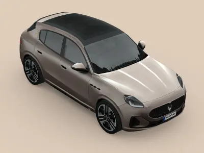 Maserati Grecale Folgore Low-poly 3D model