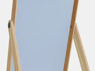 IKORNNES Table mirror Low-poly 3D model