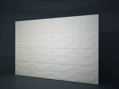 03 FORMAKO 3D WALL Low-poly 3D model