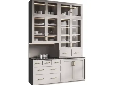 Kitchen furniture 1 3D model