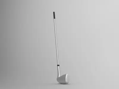 Golf Stick Low-poly 3D model