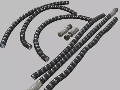 Cable wire V2 3D model