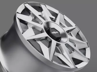 Rotiform CVT Wheel Rim Highpoly Lowpoly 3D print model 3D print model