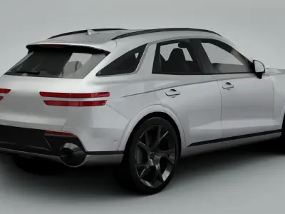 Genesis GV70 Sport 2021 3D model