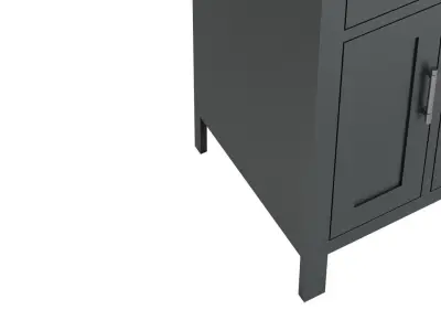 Freeport Standing Vanity 3D model