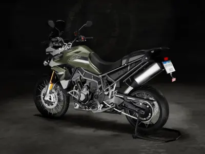 triumph tiger 900 rally pro 3D model