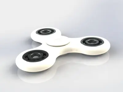 Fidget spinner v1 3D model