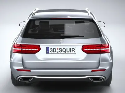 Mercedes-Benz E-Class Estate basic 2021 3D model