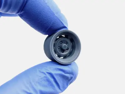 15x6 15x7 15x8 15x10 Mopar Rallye Wheel and Brake 3D print model