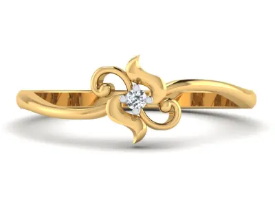 ladies ring ks 02 3D print model