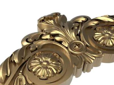  decorative pattern ready for 3D printing 3D model