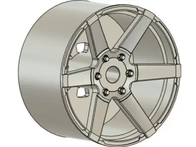 COSMIS INNERLINE S01 RIMS FOR DIECAST 64 SCALE 3D print model