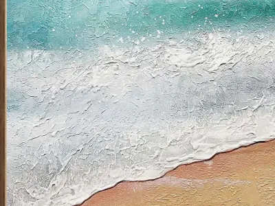 Plaster Two Photo Frame 452 Low-poly 3D model