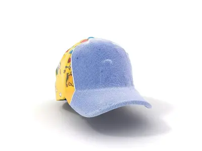 Playful Cartoon Cap model pack Low-poly 3D model