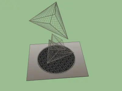 Abstract Sculpture 3D Model 3D model purchase