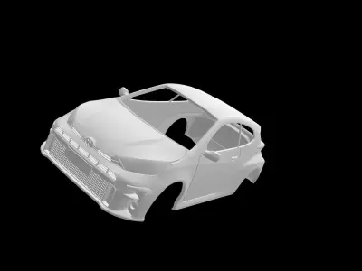 Toyota Yaris GR 3D print model
