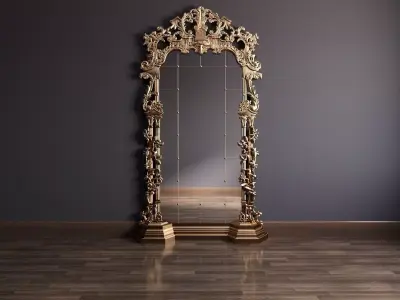 Mirror Classic 3D model 3D model