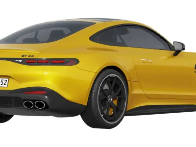 Mercedes-Benz AMG GT43 Coupe 2024 3D model
