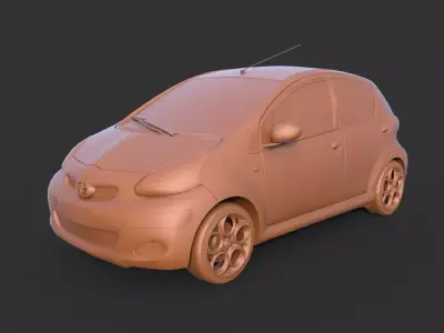 Toyota Aygo 3D print model