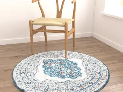Rugs No 1033 Low-poly 3D model