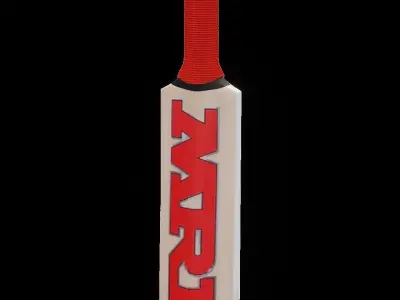 MRF Cricket Bat  3D model