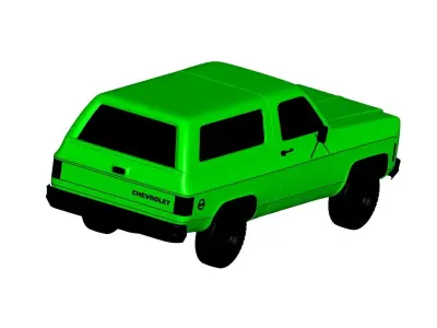 Chevrolet Blazer 3D model purchase