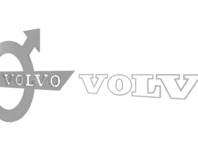 Old volvo logo 1930 Low-poly 3D model