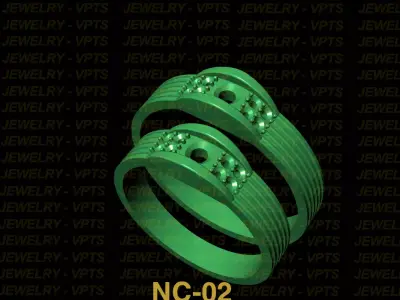 ring wedding 3D model