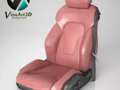 Car Seat Audi TT RS 3D model