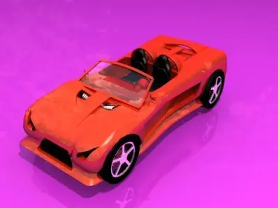 K1 Sports Car 3D model