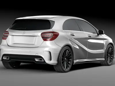 Mercedes-Benz A45 AMG  3D model
