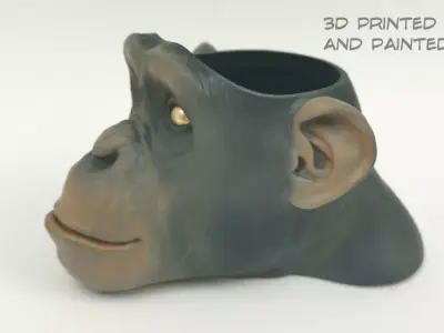 Monkey box 3D print model