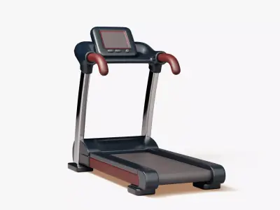 Treadmill Machine 3D model