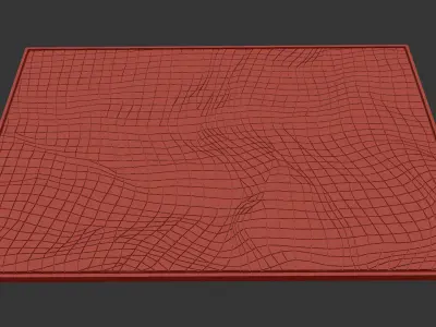 Decorative wall paintings 03 3D model