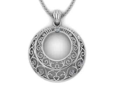 Fashion Pendant 3D print model