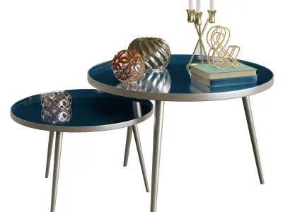 Decorative set 01 3D model