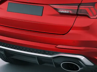 Audi RS Q3 2020 3D model