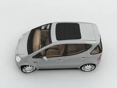  2001 Mercedes A Class 3D model