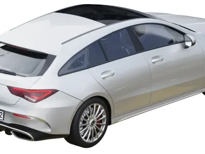 Mercedes-Benz CLA Shooting Brake 3D model