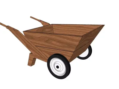 Children Garden Cart Free 3D model