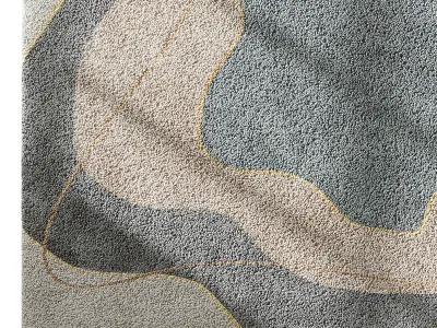 Carpet set 55 3D model