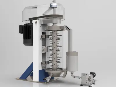 Chocolate Ball Mill High Speed Machine 3D print model