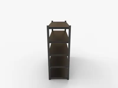 SDXYSTCE Five Tier Garage Shelving Heavy Duty 3D model