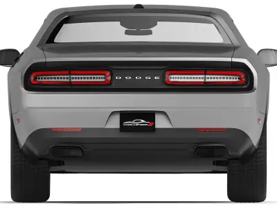 Dodge Challenger SXT 2015 3D model