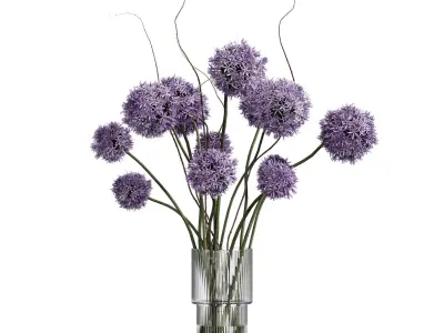 Flower In Vase 84 3D model