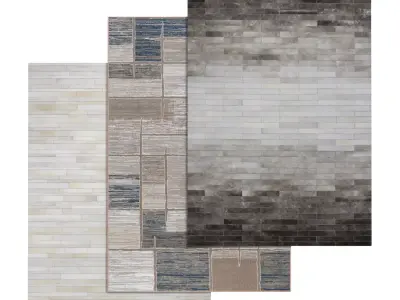 Rug Set 856 3D model