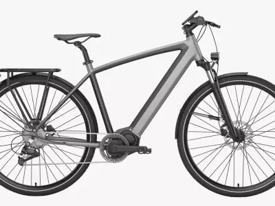 Electric bike 7 3D model