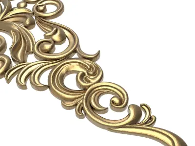  decorative pattern ready for 3D printing 3D model 330