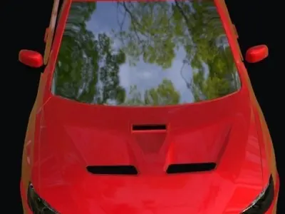 Mitsubishi Lancer Evo X 3D model